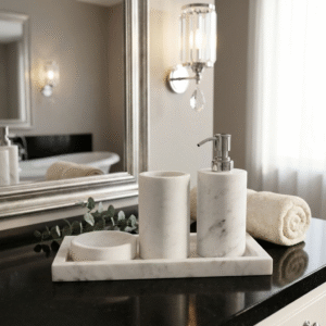 Marble Bathroom Set