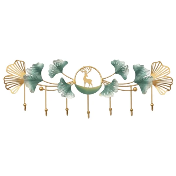 Colorful Iron Deer Wall Hanger - Image 3